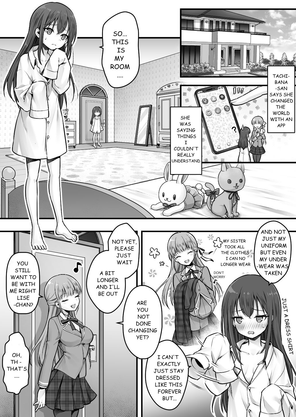 Fallen Sister! What She Wants Isn't a Boyfriend but a Cute Little Sister page 7 full