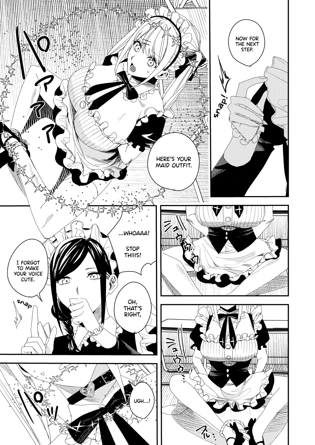 Sekuhara Kyaku wa Maid ni shite Gohoushi Saseyo | Harasser Turned Maid Is Made to Service page 10 full