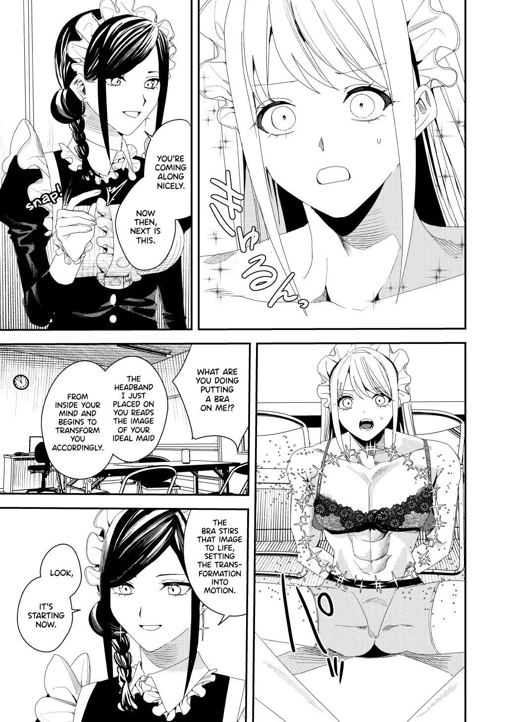 Sekuhara Kyaku wa Maid ni shite Gohoushi Saseyo | Harasser Turned Maid Is Made to Service page 8 full