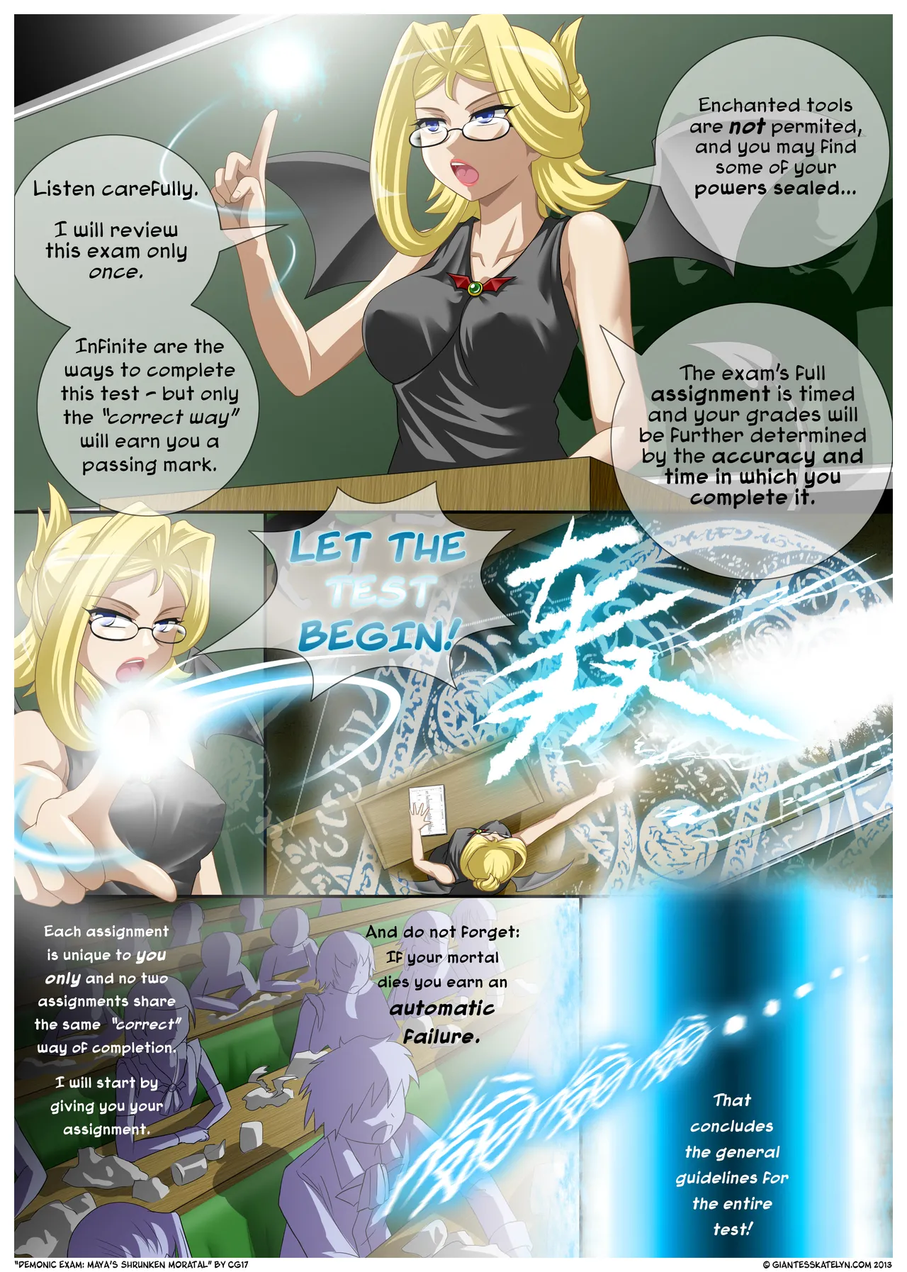 Demonic Exam 1-6 page 4 full