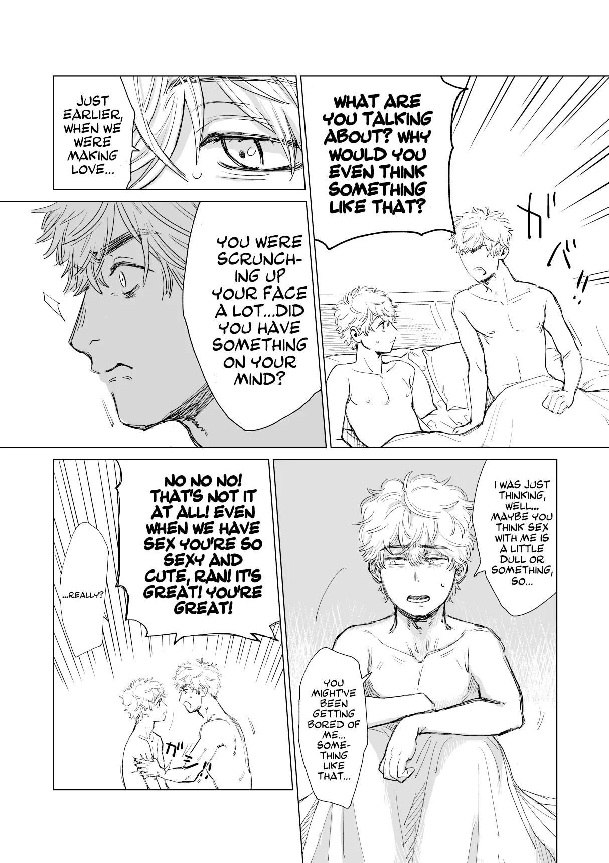 Ore no Kareshi ga Kyokonsugiru! | My boyfriend's too BIG! page 6 full