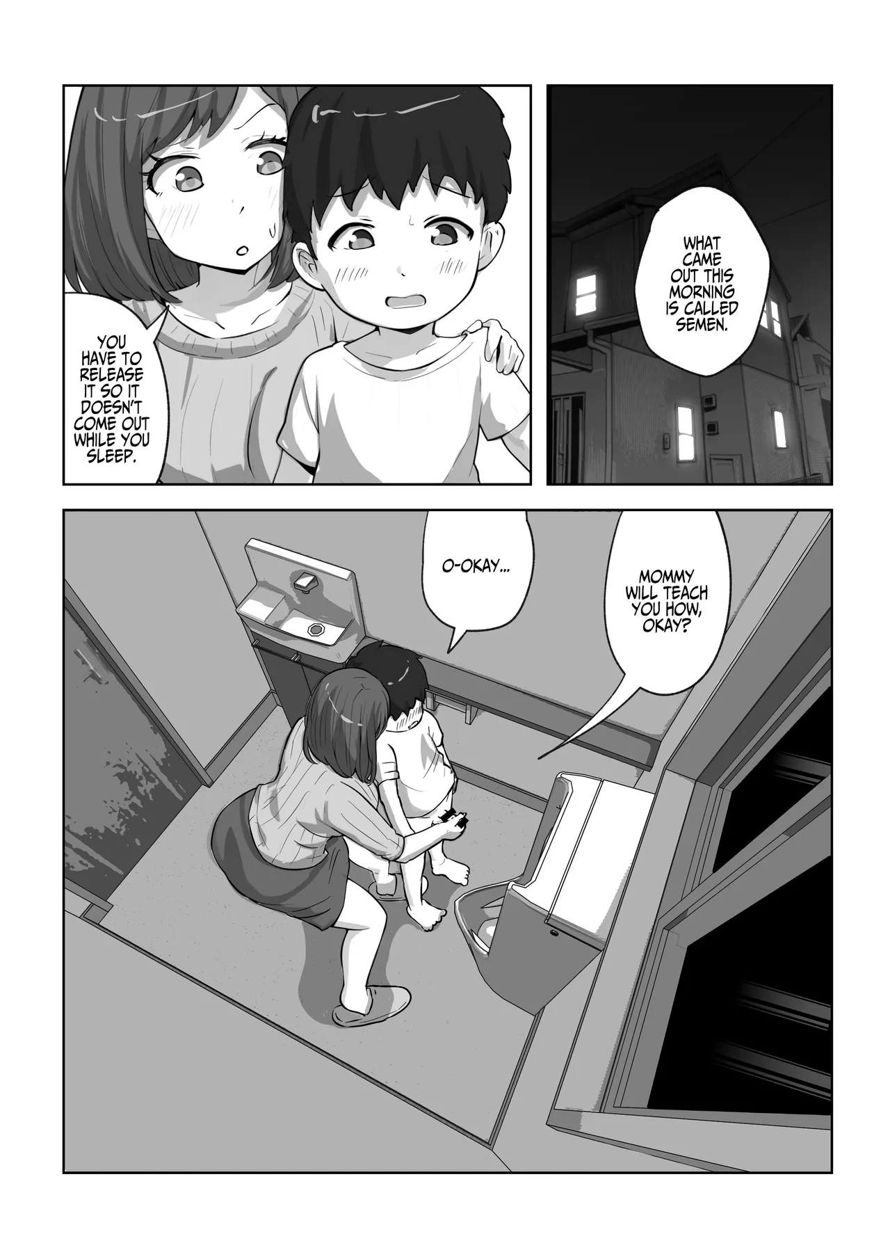 Musuko no Musei ga Egetsunai | His Wet Dream's Are Outrageous page 8 full