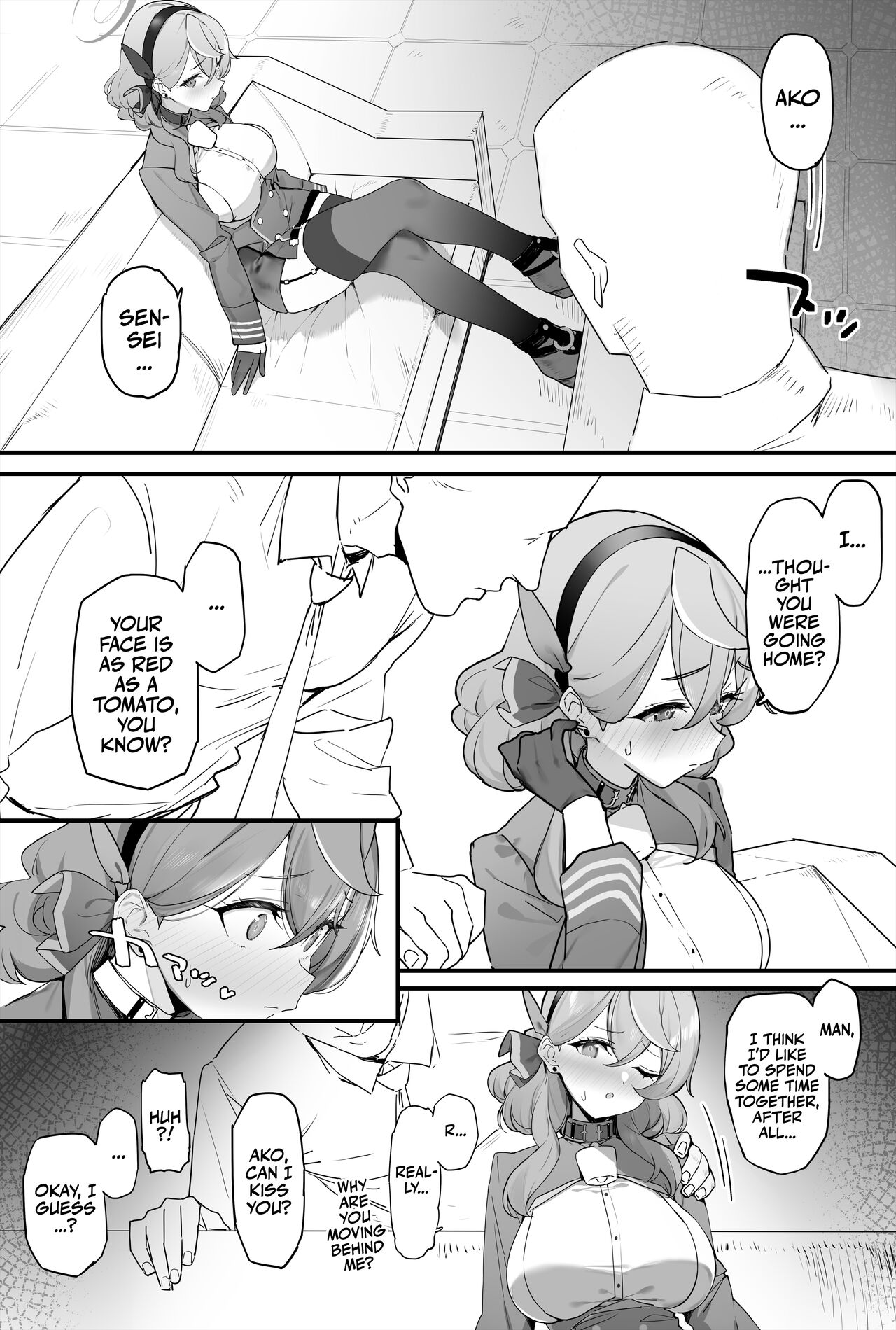 Ako-chan to Ichaicha Suru Hon + C101 Omake Book + Operator Ishou de Ichaicha | Lovey-Dovey Sex With Ako + Extras page 4 full