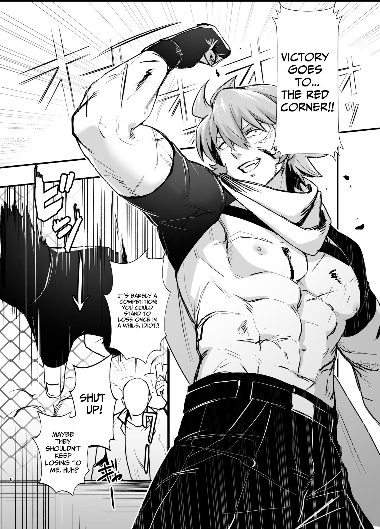 Who'd Have Thought The Strongest Man Would Get His Pussy Ploughed... page 4 full