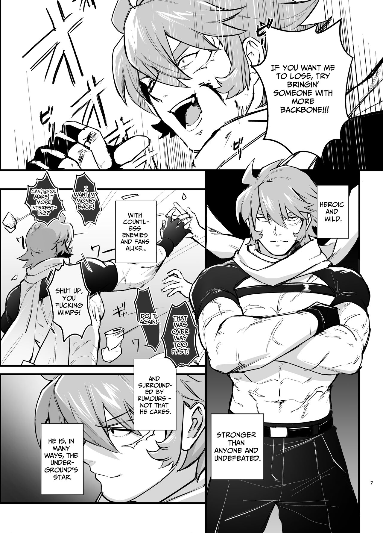 Who'd Have Thought The Strongest Man Would Get His Pussy Ploughed... page 5 full