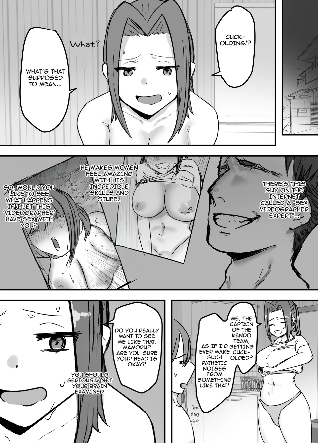 Kendou-bu Shushou no Watashi ga Netorase de Ochiru Wake ga Nai!! | There's no way the captain of the kendo club like me could fall for a cuckoldry!! page 6 full