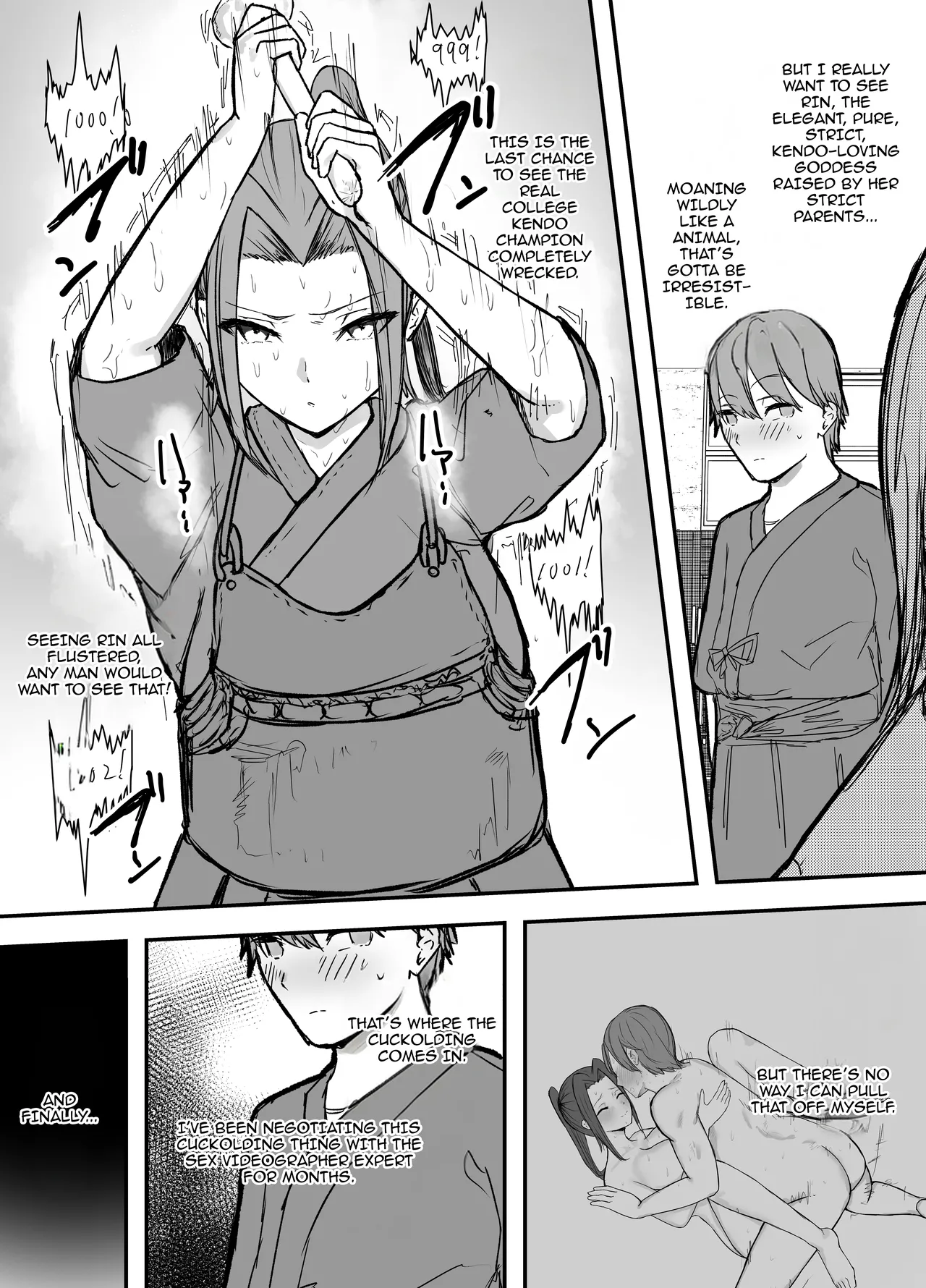 Kendou-bu Shushou no Watashi ga Netorase de Ochiru Wake ga Nai!! | There's no way the captain of the kendo club like me could fall for a cuckoldry!! page 7 full