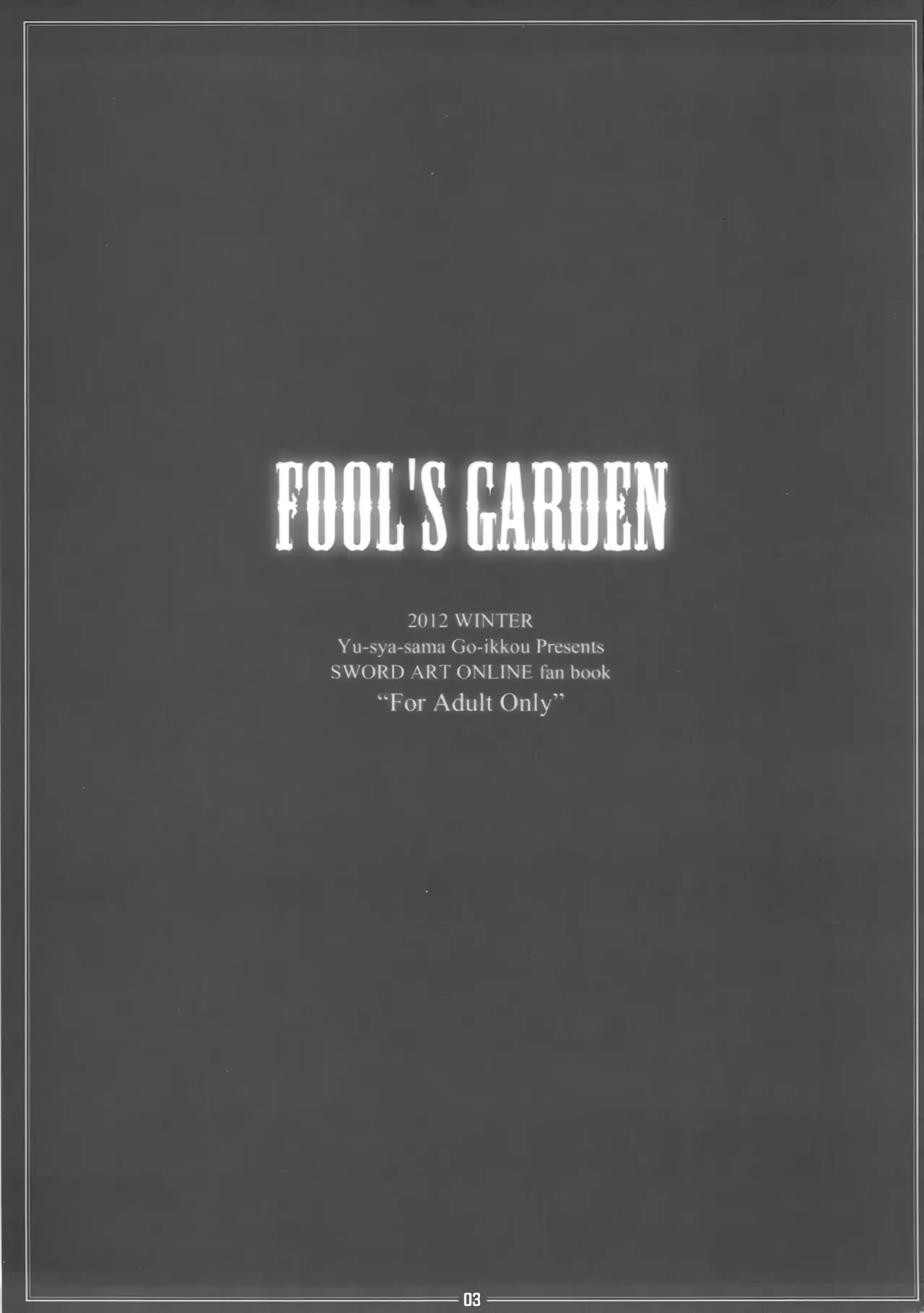 FOOL'S GARDEN page 3 full