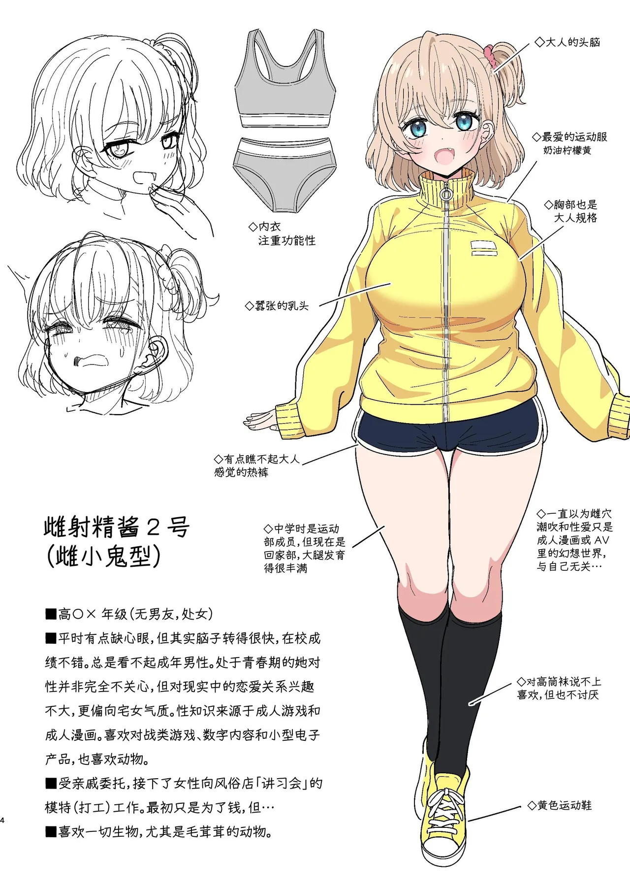 雌射精入門2～ケツもデカければ態度もデカいメスガキJKが女性用風俗講習会のバイトで発情しちゃったので下半身の雌汁ぜんぶ抜いてもらう話～ page 4 full