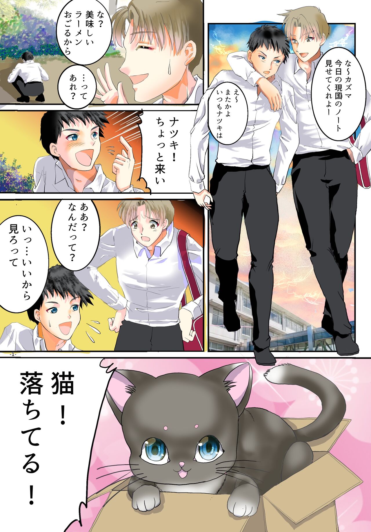宇宙猫神に精を集める依り代として女体化されたオレ page 2 full