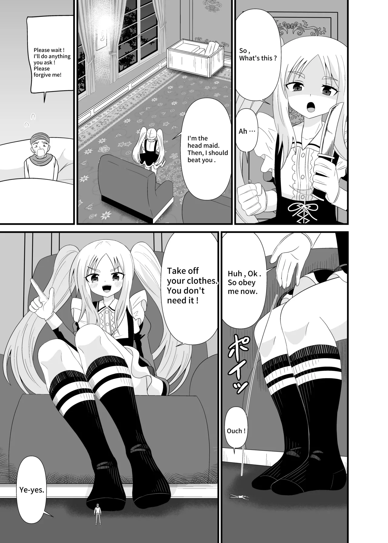 Bullied by cheeky maid page 8 full