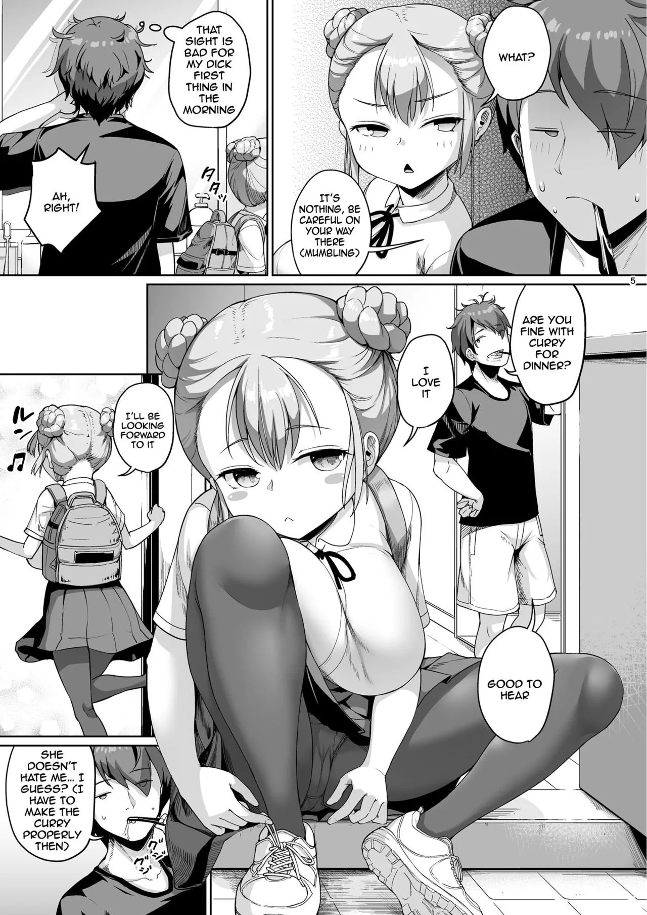 Kyonyuu no Oyako ni Osewa ni Nattemasu. Musume Hen | Getting To Fuck Both Big Breasted Mother and Daughter - Daughter Edition page 4 full