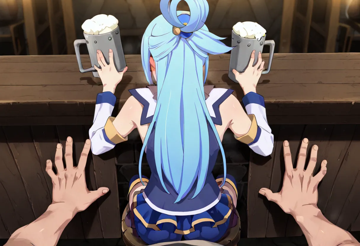 Aqua - KonoSuba  kraken ai generated page 3 full