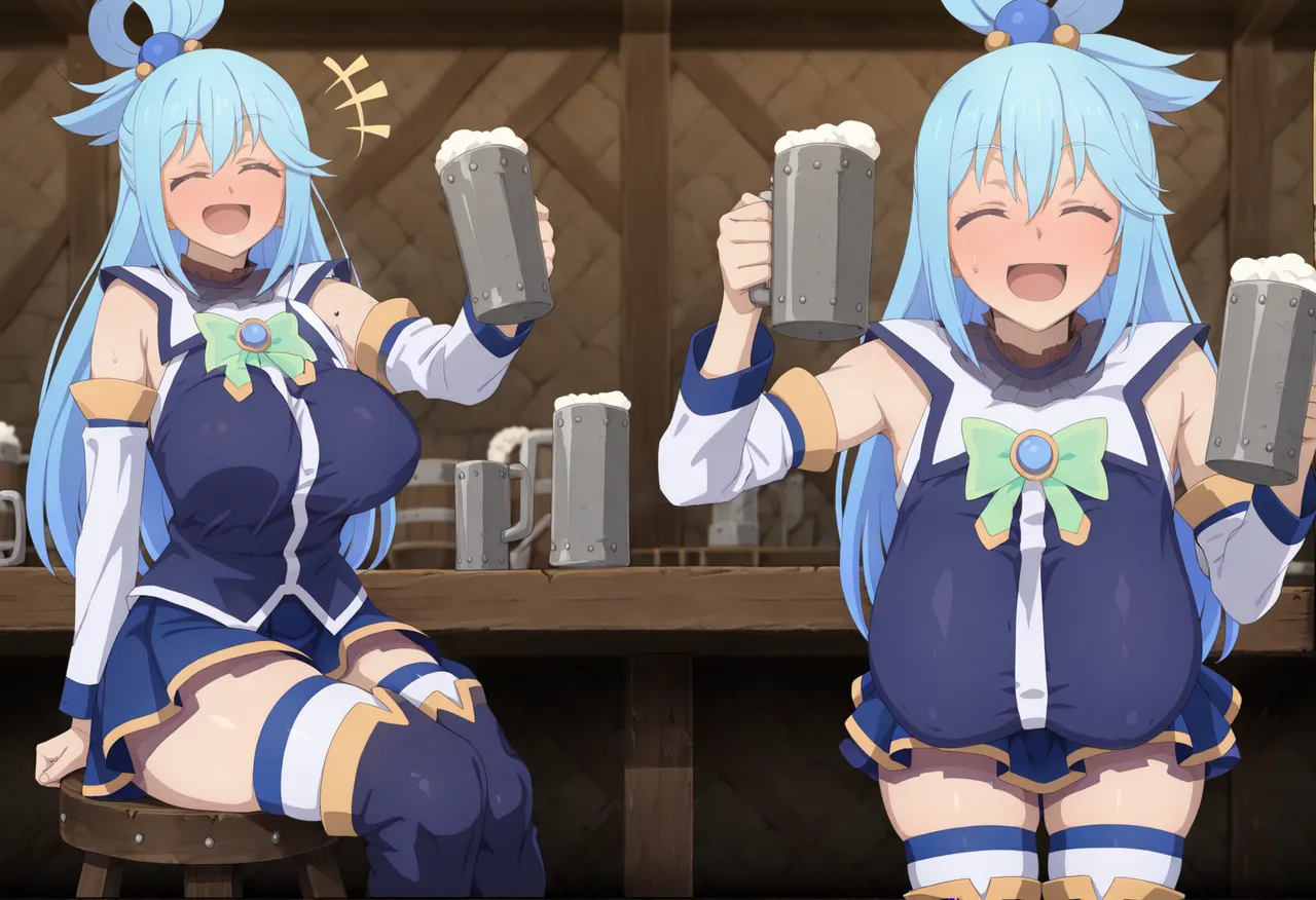 Aqua - KonoSuba  kraken ai generated page 5 full