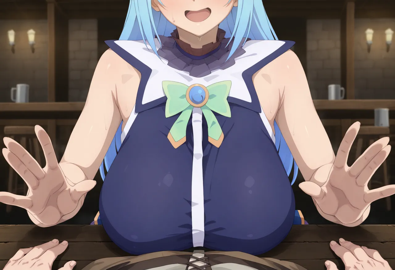 Aqua - KonoSuba  kraken ai generated page 6 full