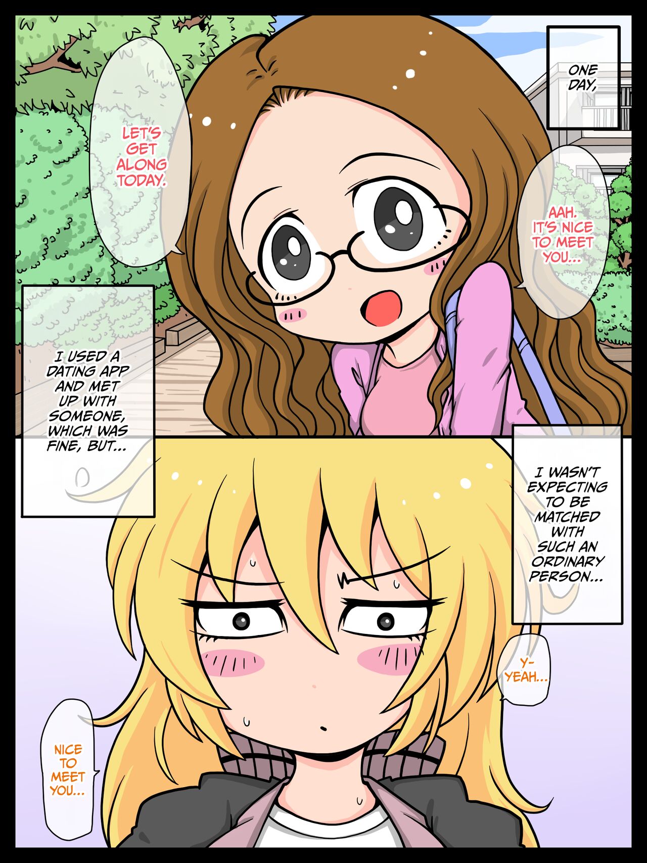 Kitsume na Kinpatsu ga Anal o Choukyou shite moraimashita page 2 full