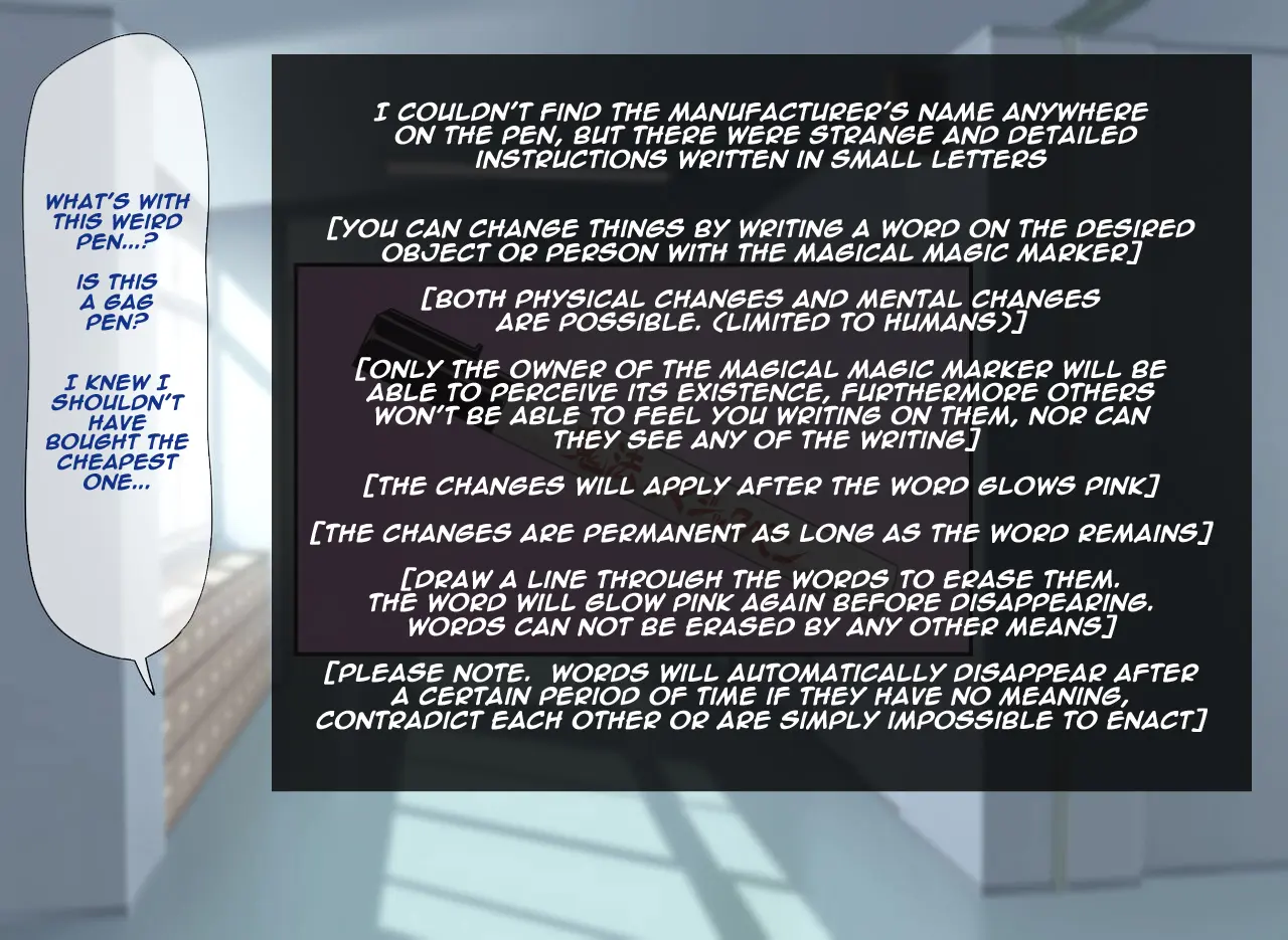 Mahou no Magic Pen de Anoko o Omoinomama ni Ero Kaihen page 4 full