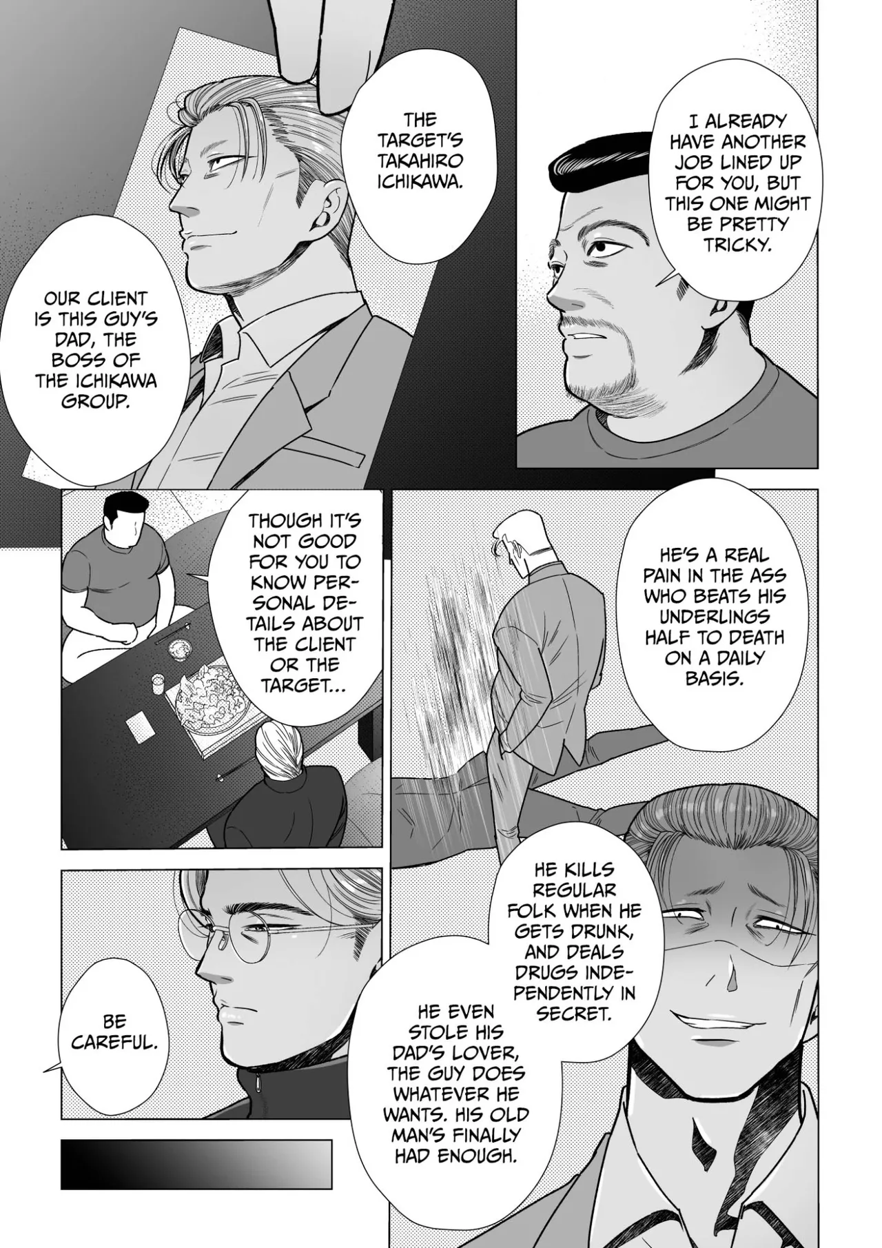 Mob x Koroshiya | Mob x Hit Man Chapters 1-3 page 7 full