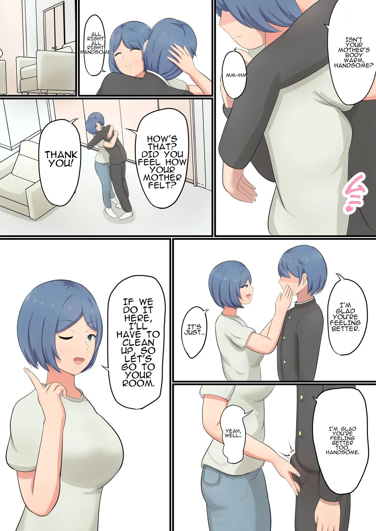 Okaa-san ni Kokuhaku Shitara Zenbu Baretete Amaama Sex Sasete Kureta Hanashi page 8 full