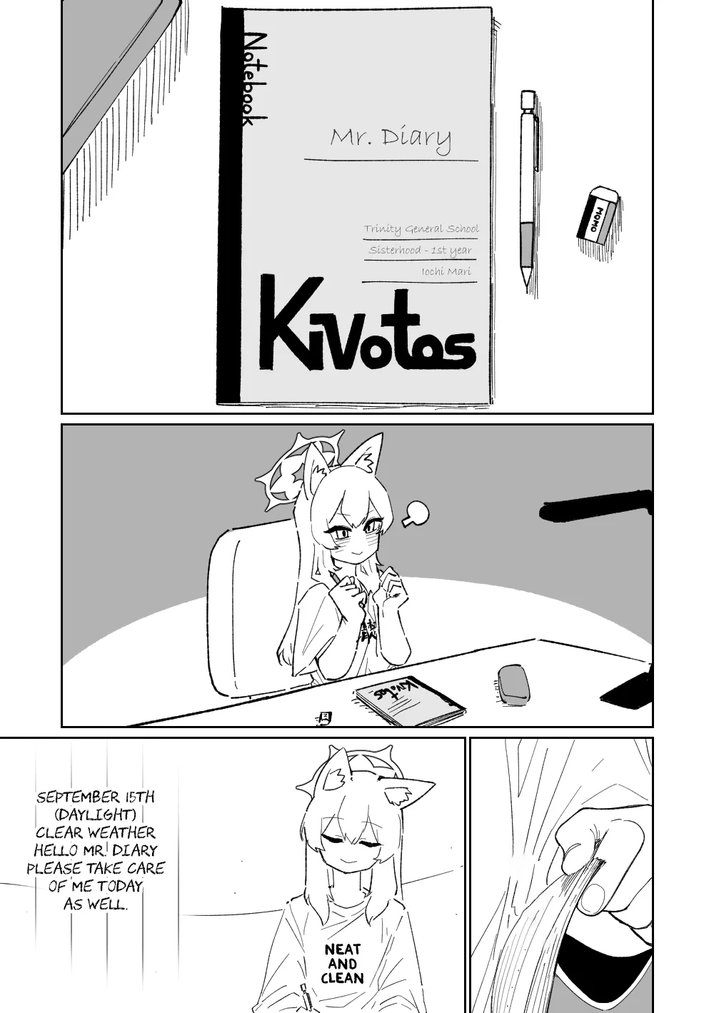 Mari's Delusion Diary page 2 full