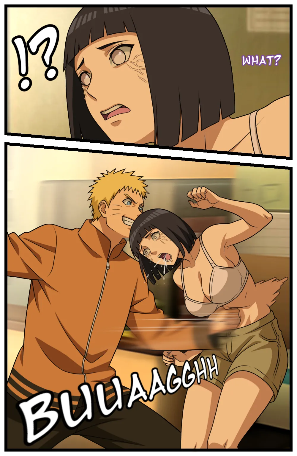 Hinata Hyuga Ryona Comics EP 1-2 page 3 full