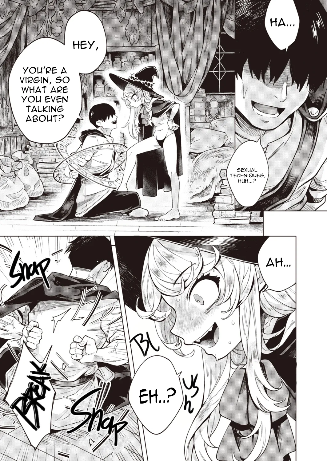 yūwaku!! jukusei sareta onna no yokubō, Kojirase Majo o Toubatsu Seyo! page 5 full