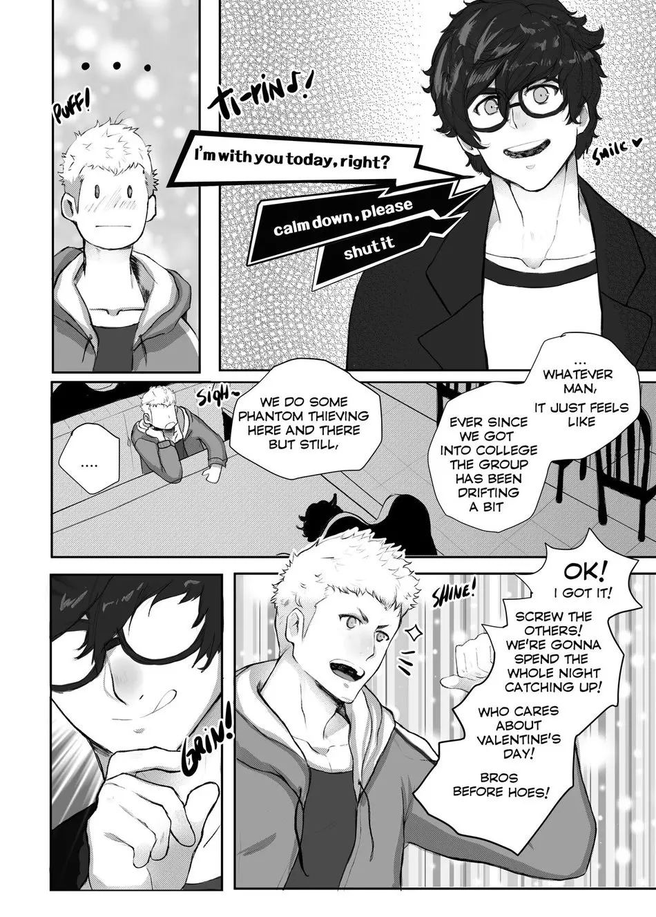Valentine's Night page 7 full