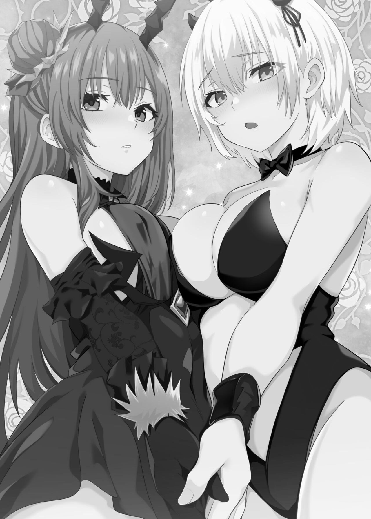 Isekai Musume no DeliHeal Jou ~ Pro Succubus × Nora Succubus no Yuri Shidou ~ page 2 full