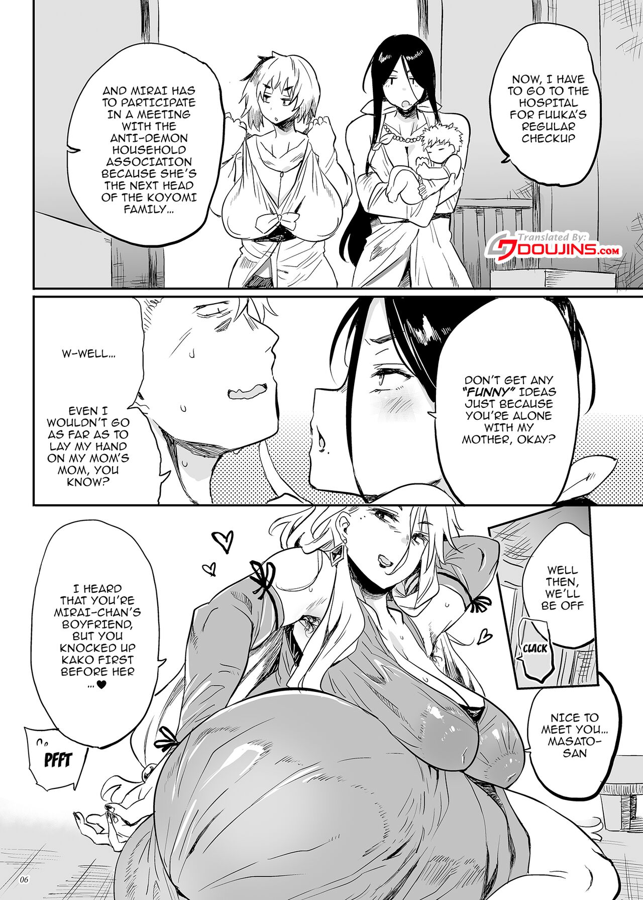 [Puppukupu (Kawaisaw)] Taima no Haha, Rei /  Demon Slaying Mother Zero [English] {Doujins.com} Hentai - Raw  5