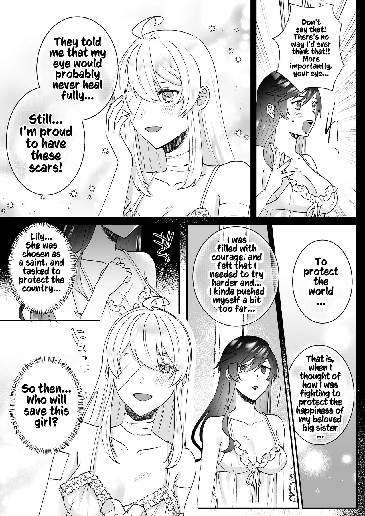 Danzai Route o Kaihi Shiyou to Shita Akuyaku Reijou wa Futanari Seijo no Imouto ni Dekiai Saremashita 2 | While Trying to Avoid Her Downfall, the Villainess Winds up Adored by her  Saint of a Sister! 2 page 8 full
