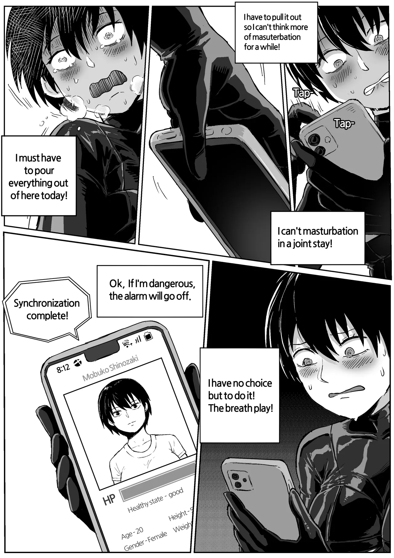 mobhunter - breath control masturbation page 8 full