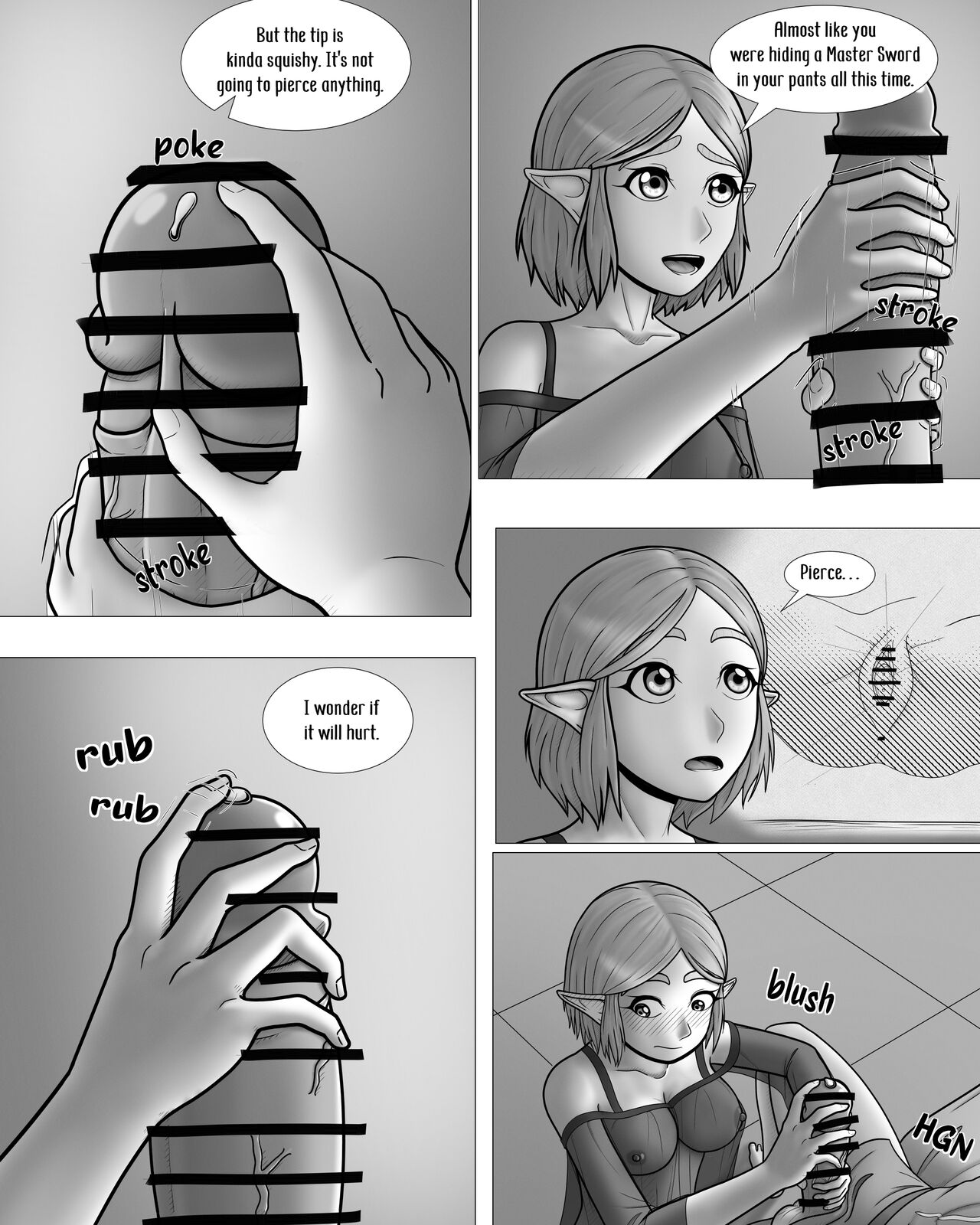 Zeruda no Densetsu: Purinsesu to Sugosu Yoru page 10 full