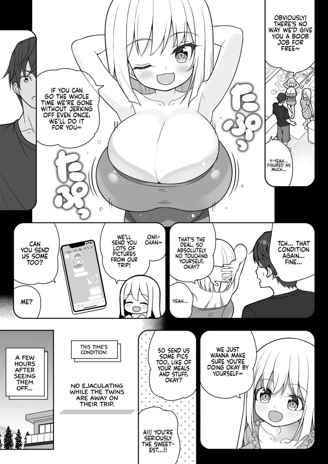 Dekitara Hasande Agemasu!ru 2 | If You Hold Out, We’ll Give You a Boob Job ! 2 page 6 full