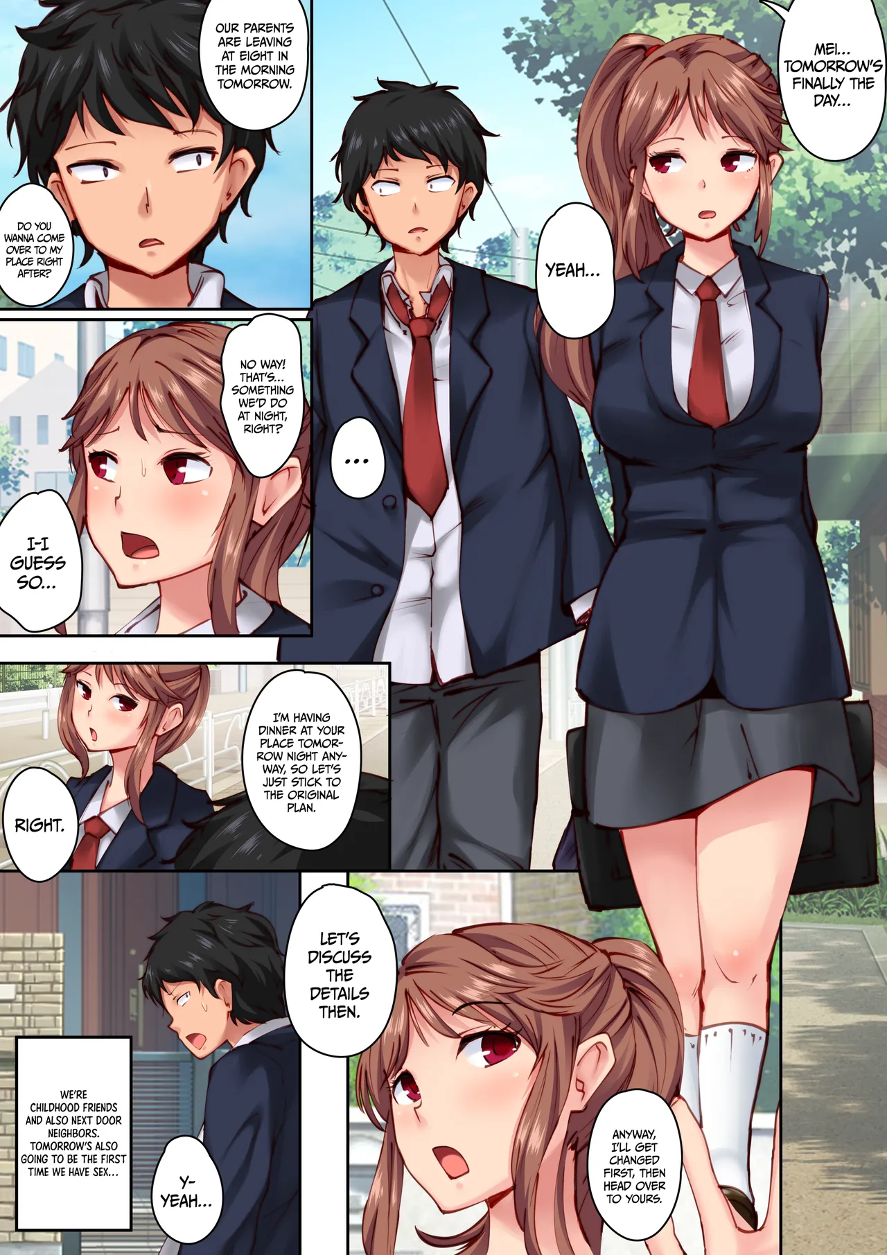 Osananajimi ga Konnani Kimochi ii Nante | Home Alone Romp with my Childhood Friend page 2 full