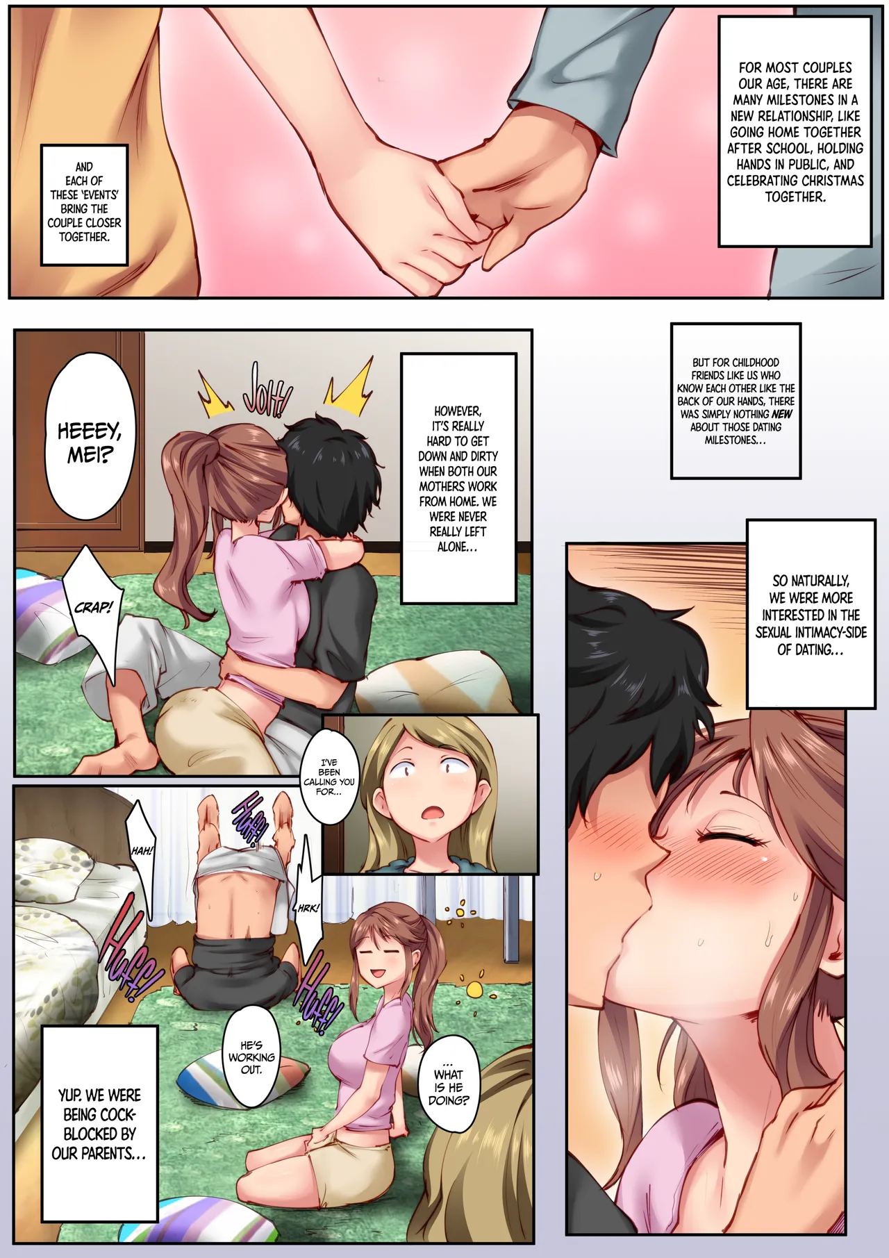Osananajimi ga Konnani Kimochi ii Nante | Home Alone Romp with my Childhood Friend page 4 full