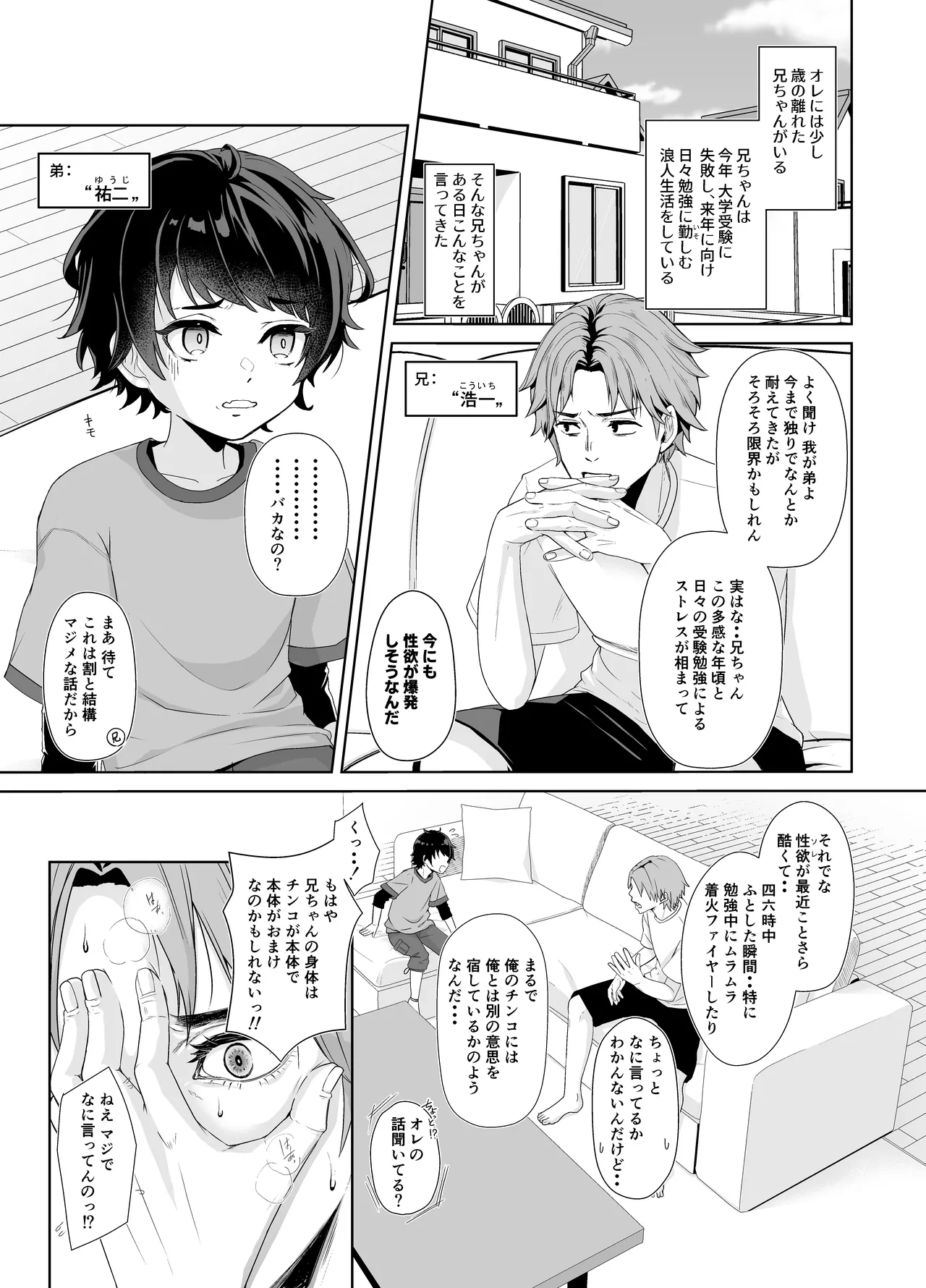 Niichan no Seiyoku Hassan no Tetsudai o Suru Hanashi page 3 full