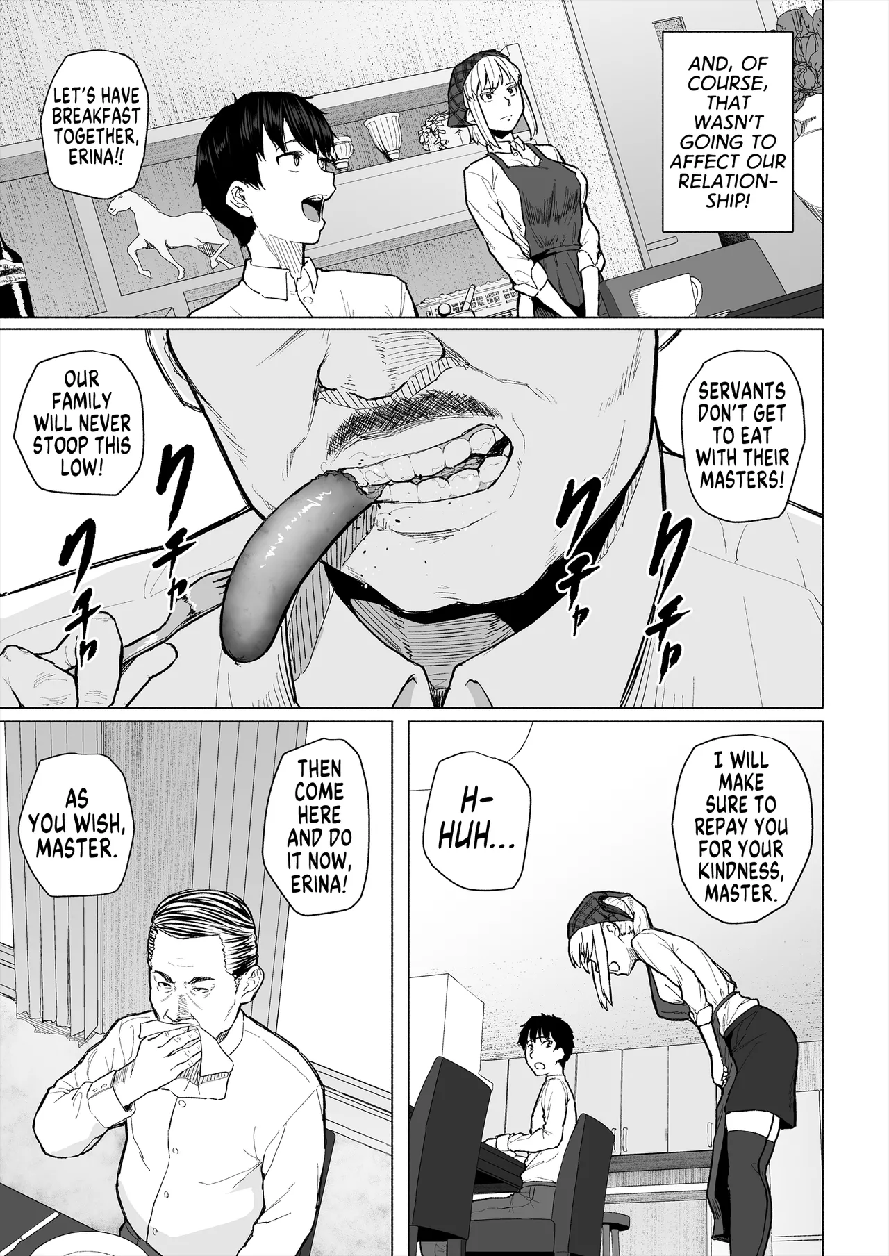 Osananajimi wa Shakkin no Kata toshite Oyaji ni Dakareru | My Childhood Friend is a Collateral Who Has to Sleep With My Father page 4 full