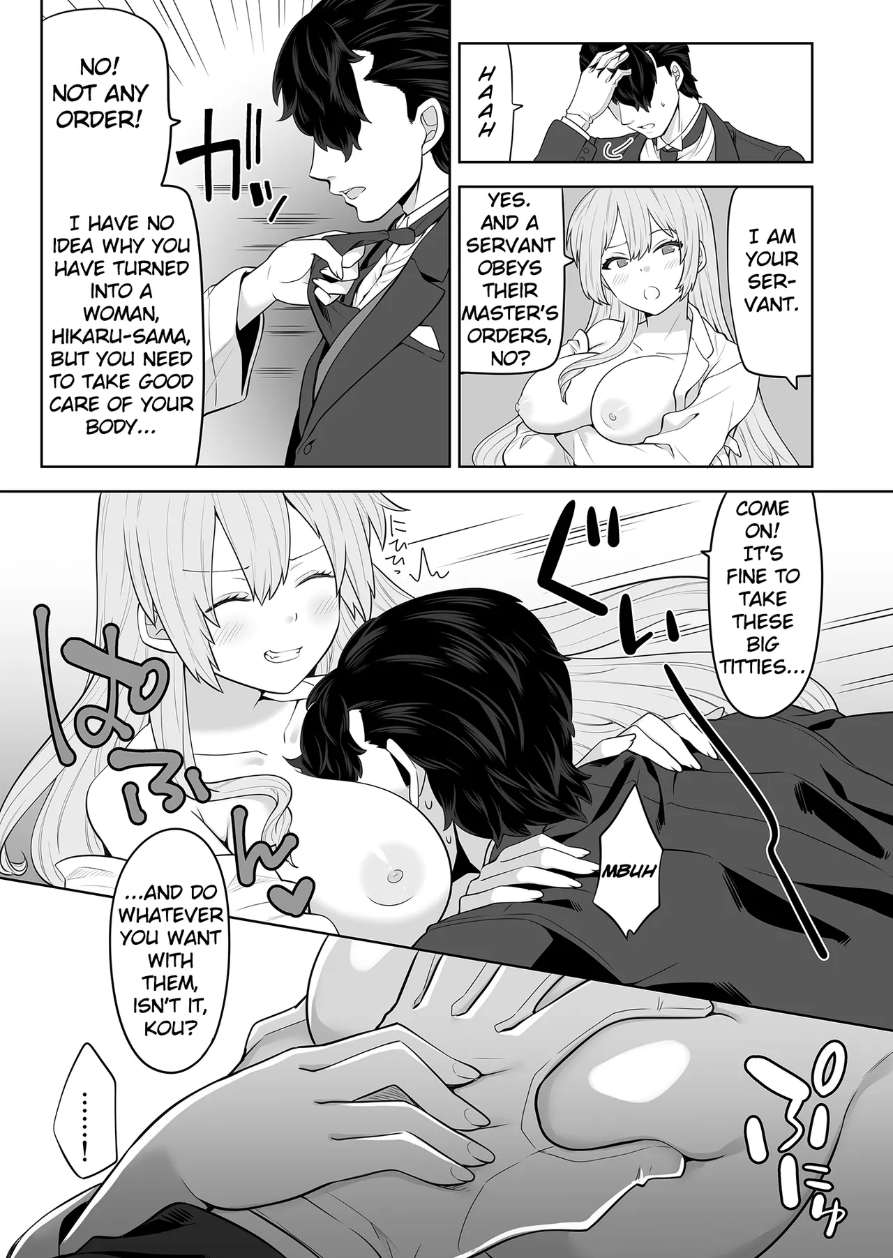 TS Ojou-sama wa Shitsuji ni Osowaretai page 8 full