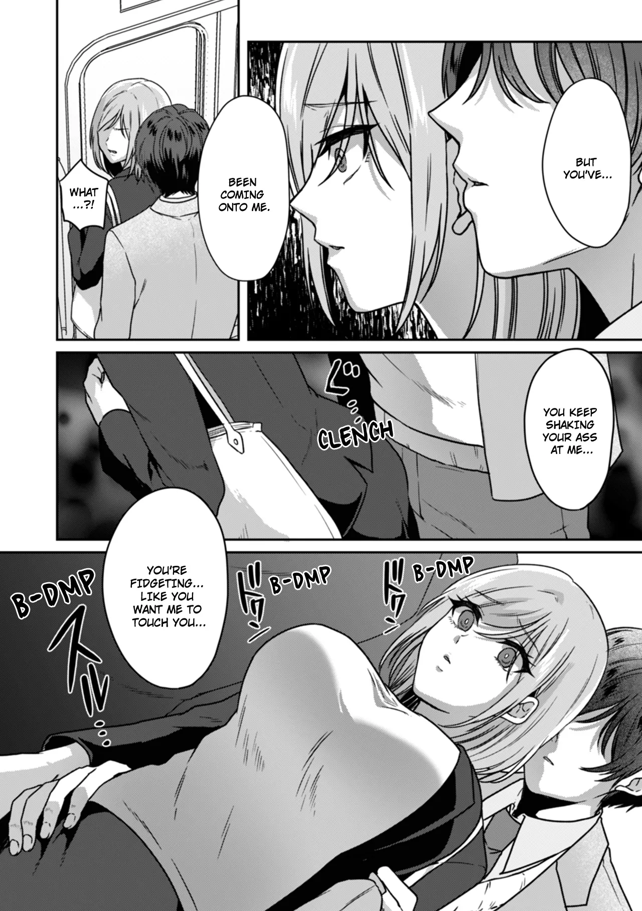 Manin Densha de Shikkin Sunzen!? Chikan Danshi no Ijiwaru na Yubi de Ikasare Tsuzuketa OL | Almost Pissing on a Crowded Train?! #1-16 page 10 full