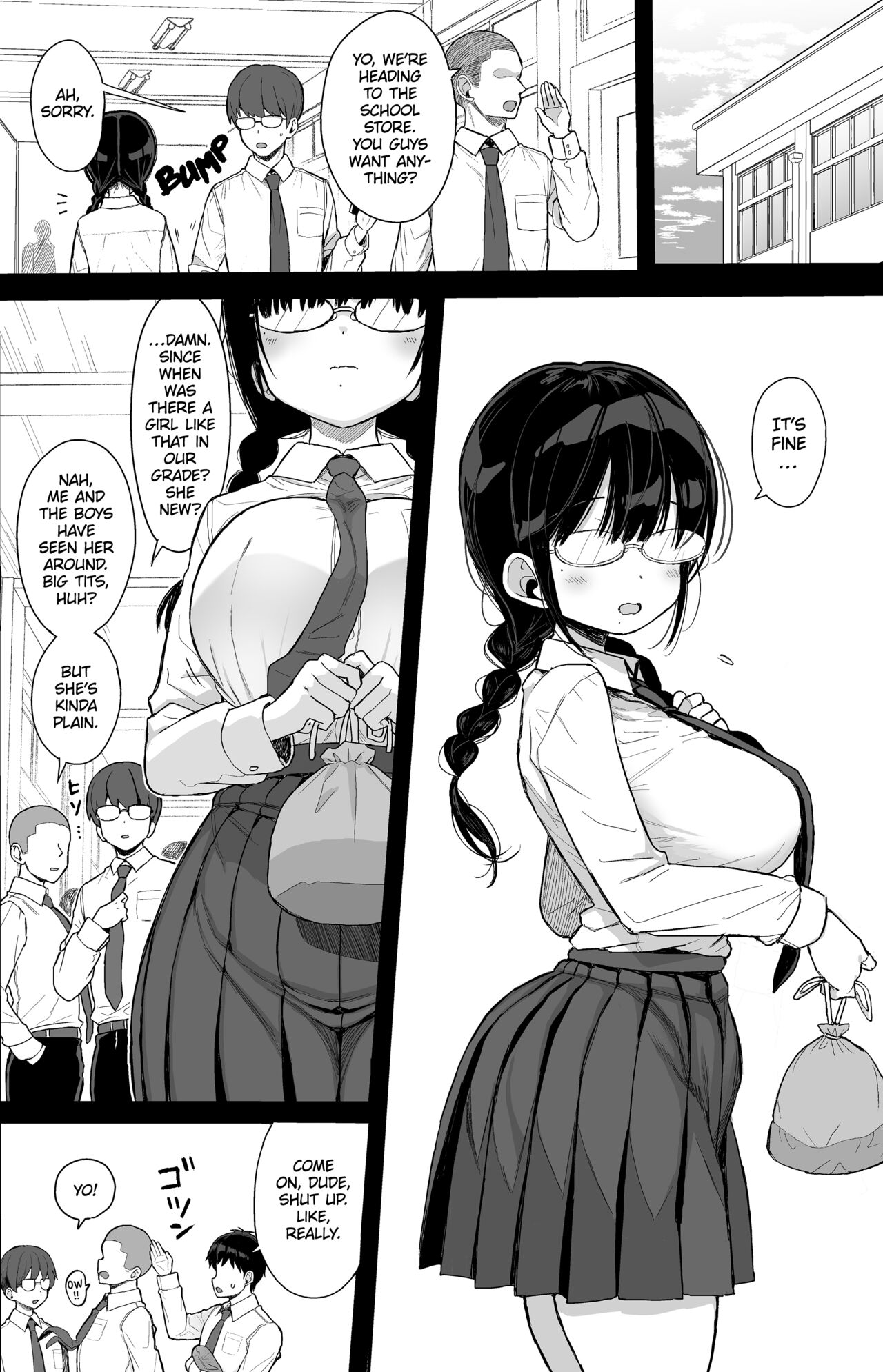 [micro page (Kuromotokun)] Hikaeme Kanojo Wa Kobamenai | The Mild-Mannered Girlfriend Who Can't Resist [English] [The Unseelie Court] [Digital] Hentai - Raw  3