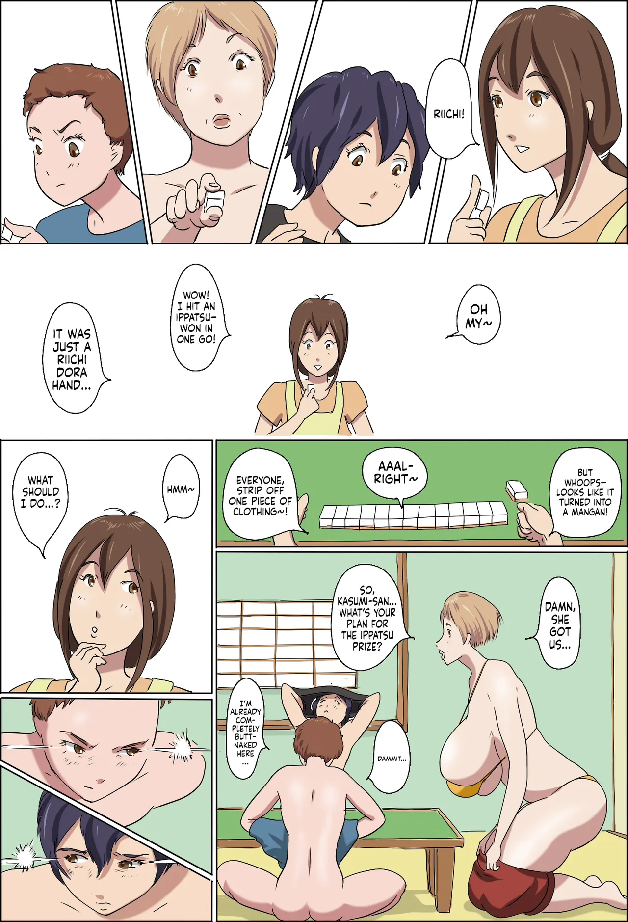 Kazoku Taikou Mahjan Taikai | Mahjong Showdown page 8 full