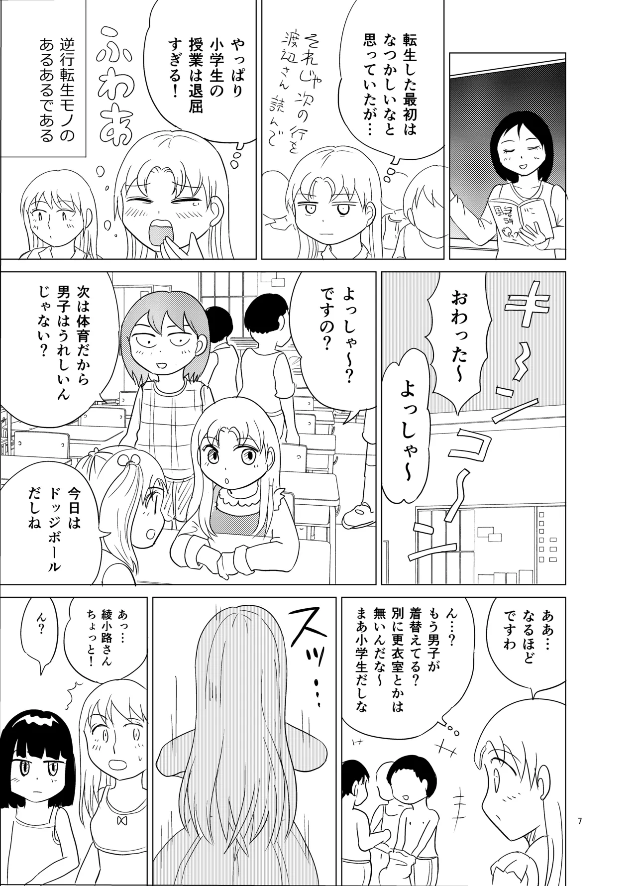 Kochira ossan TS tensei botsuraku reijōmonogatari 4 page 6 full