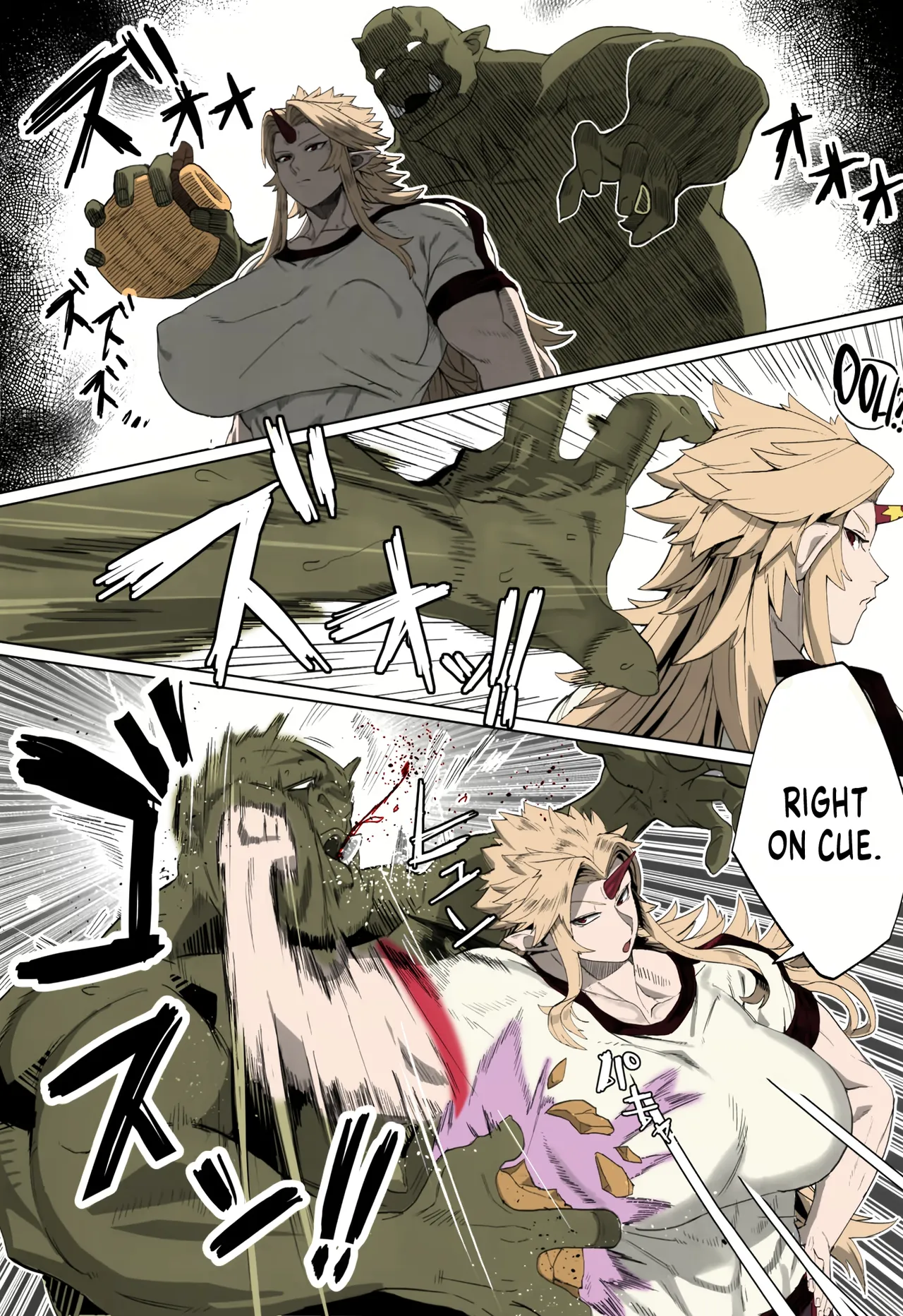 Yuugi and an Orc Locked in Battle page 5 full