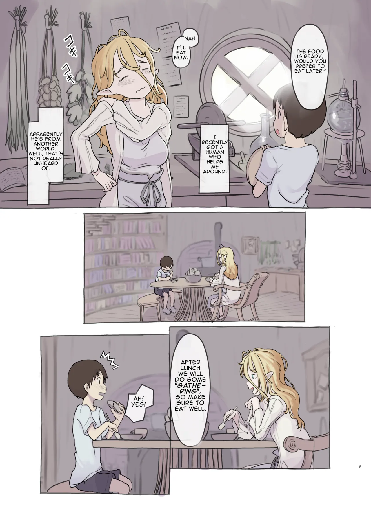 Sozai Saishuu - Gathering Ingredients page 5 full