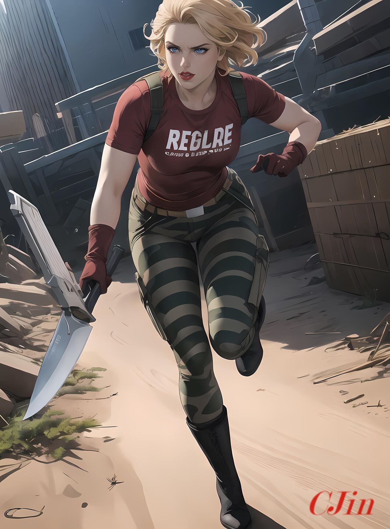 Bombstrike page 9 full