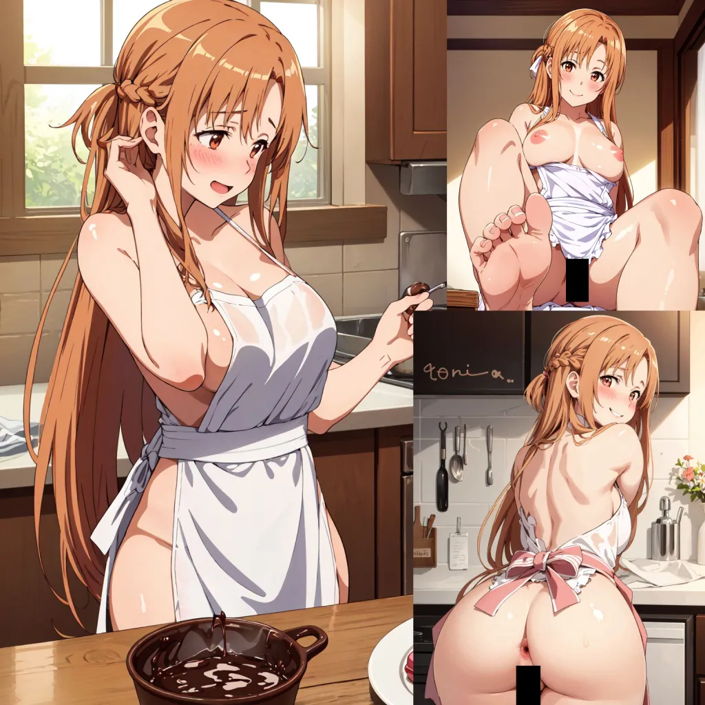 Naked apron Asuna and sex page 1 full