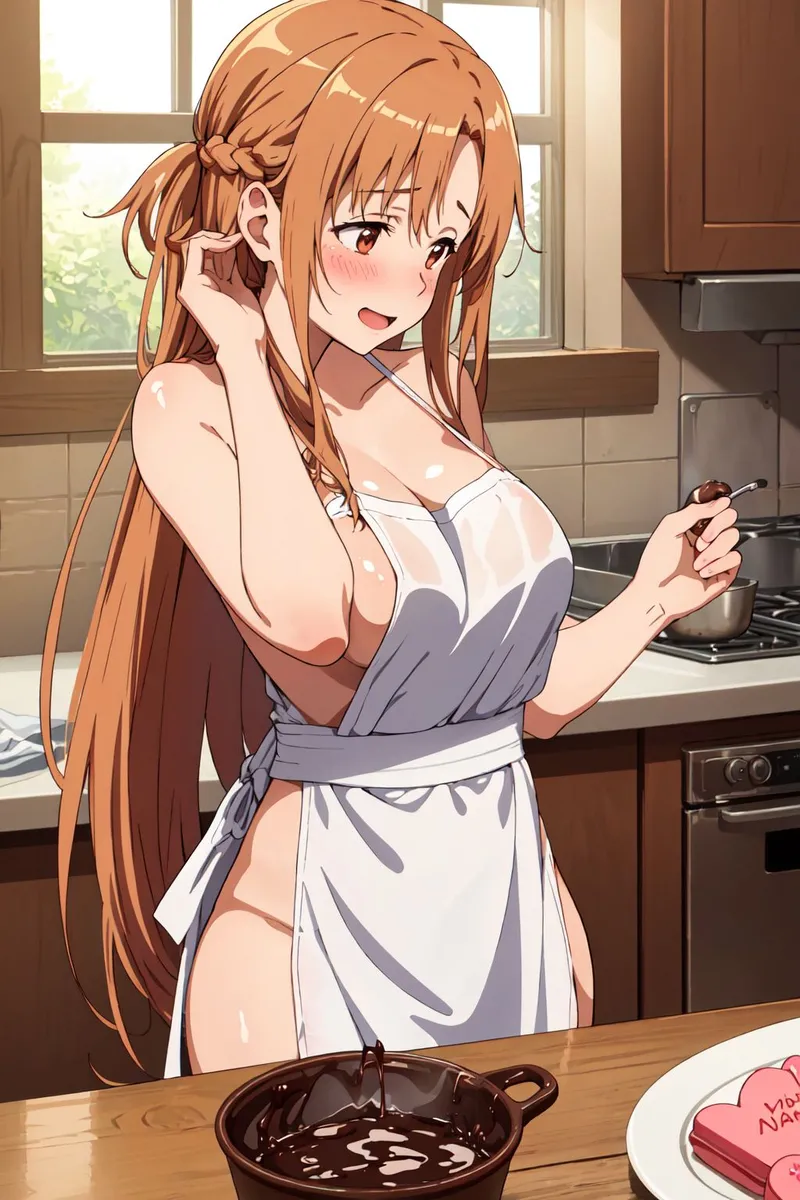Naked apron Asuna and sex page 3 full