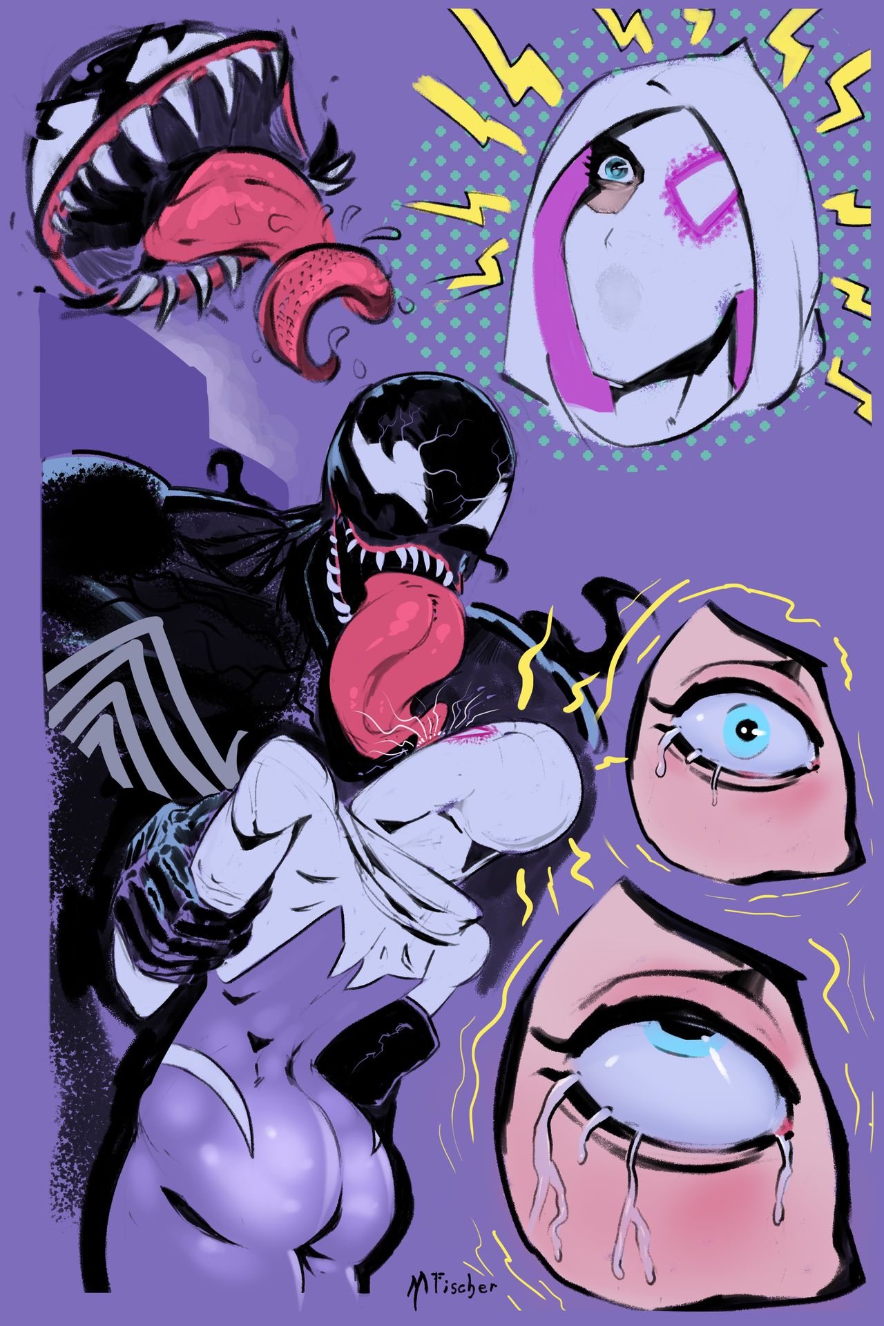 Meinfischer - Venom's Kiss: The Cumplete Saga page 2 full
