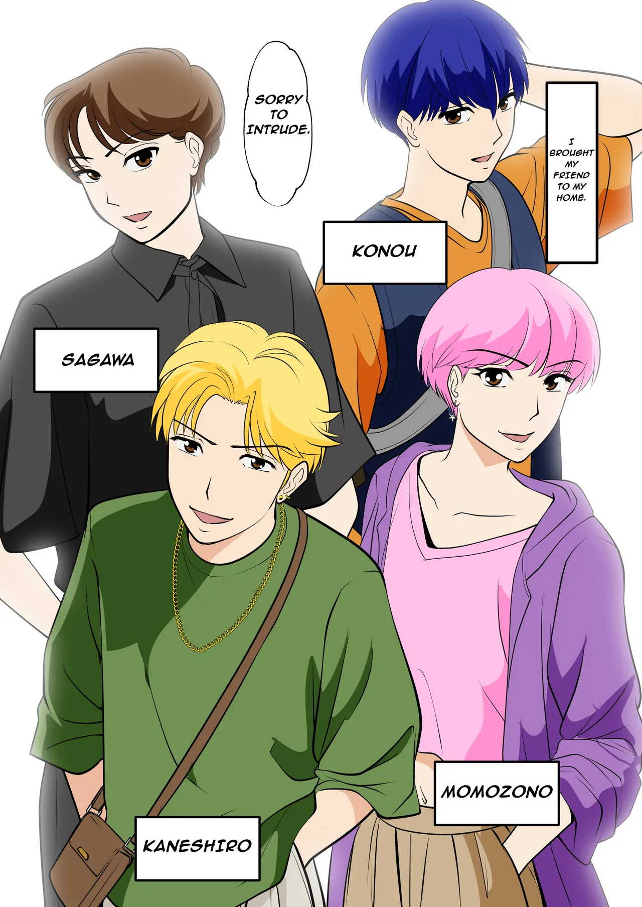 Toiu wake de, Hobo Zenra no Kaa-san ni Onegai Shitemita 2 | MY FRIENDS WITH MY MOTHER page 4 full