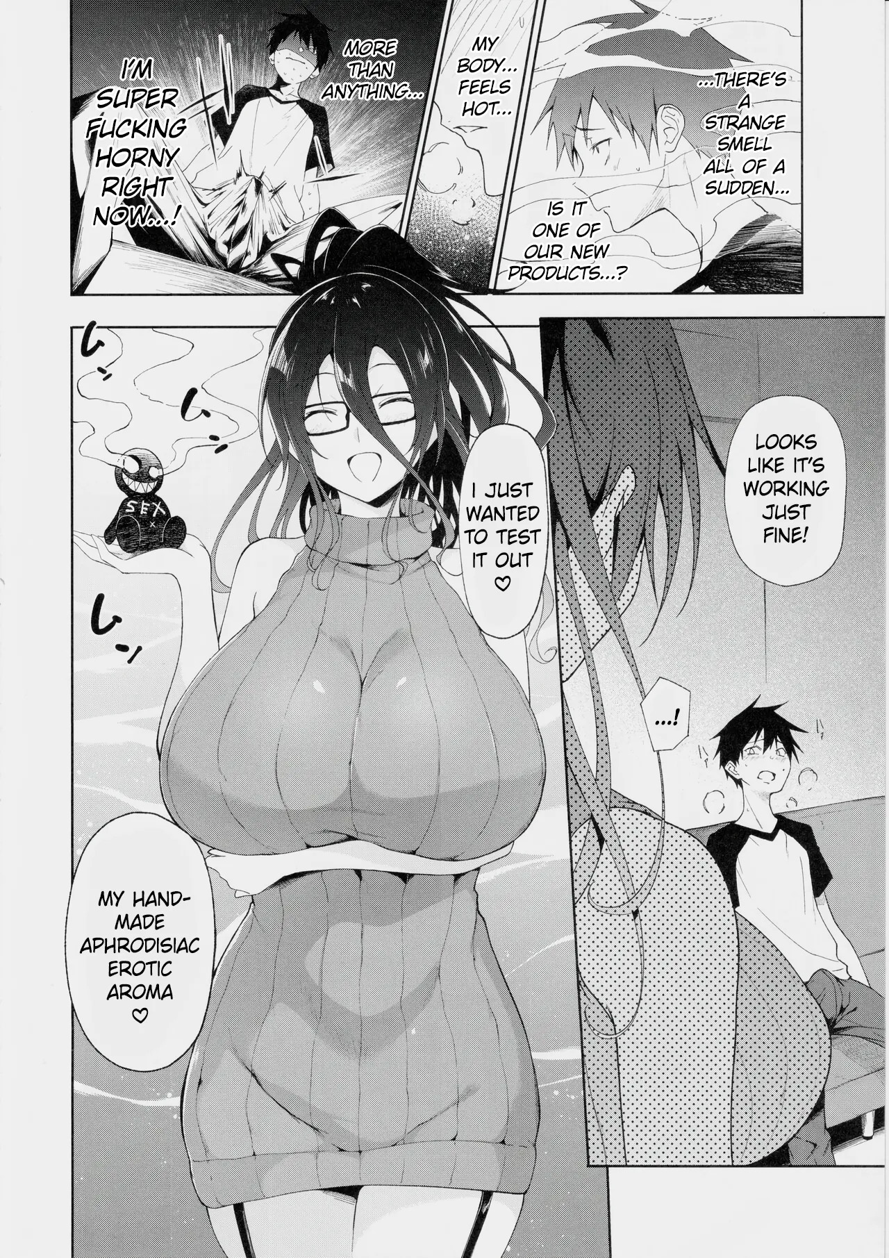 Kyonyuu Megane Dosukebe Oneee-san ni Fudeoroshi Gyaku Ra Sex de Moteasobareru. | Teased and Toyed with by a Busty, Glasses-wearing, Lewd Older Sister in Reverse Virginity-Loss Sex. page 7 full